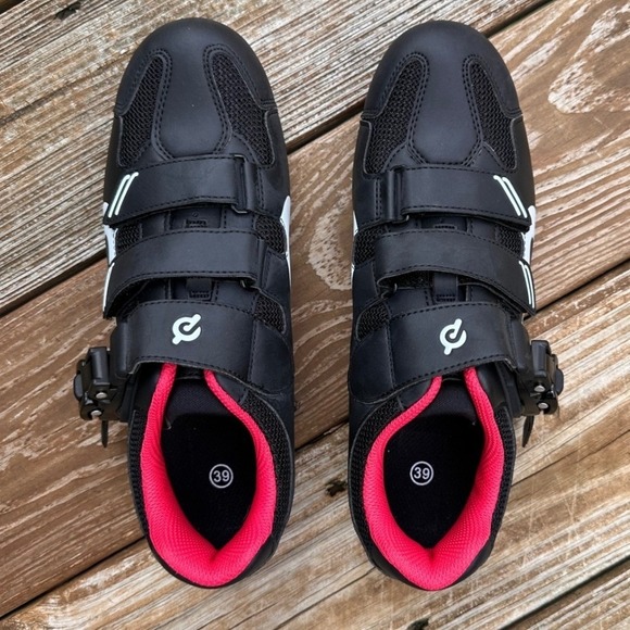 Unavailable - Peloton Cycling Shoes Women's Size 39 Cleats Spin Bike - Picture 2 of 7